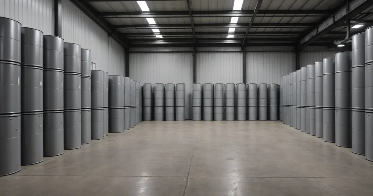 Dry cask spent fuel storage facility