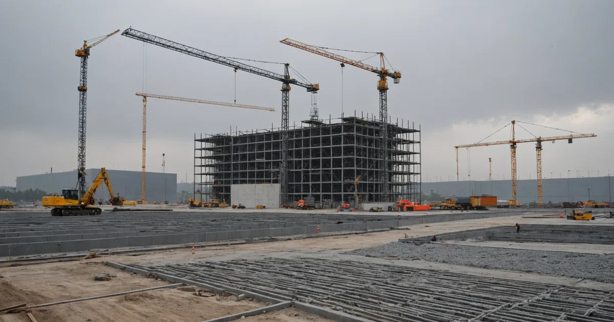 Project development timeline from concept through commissioning
